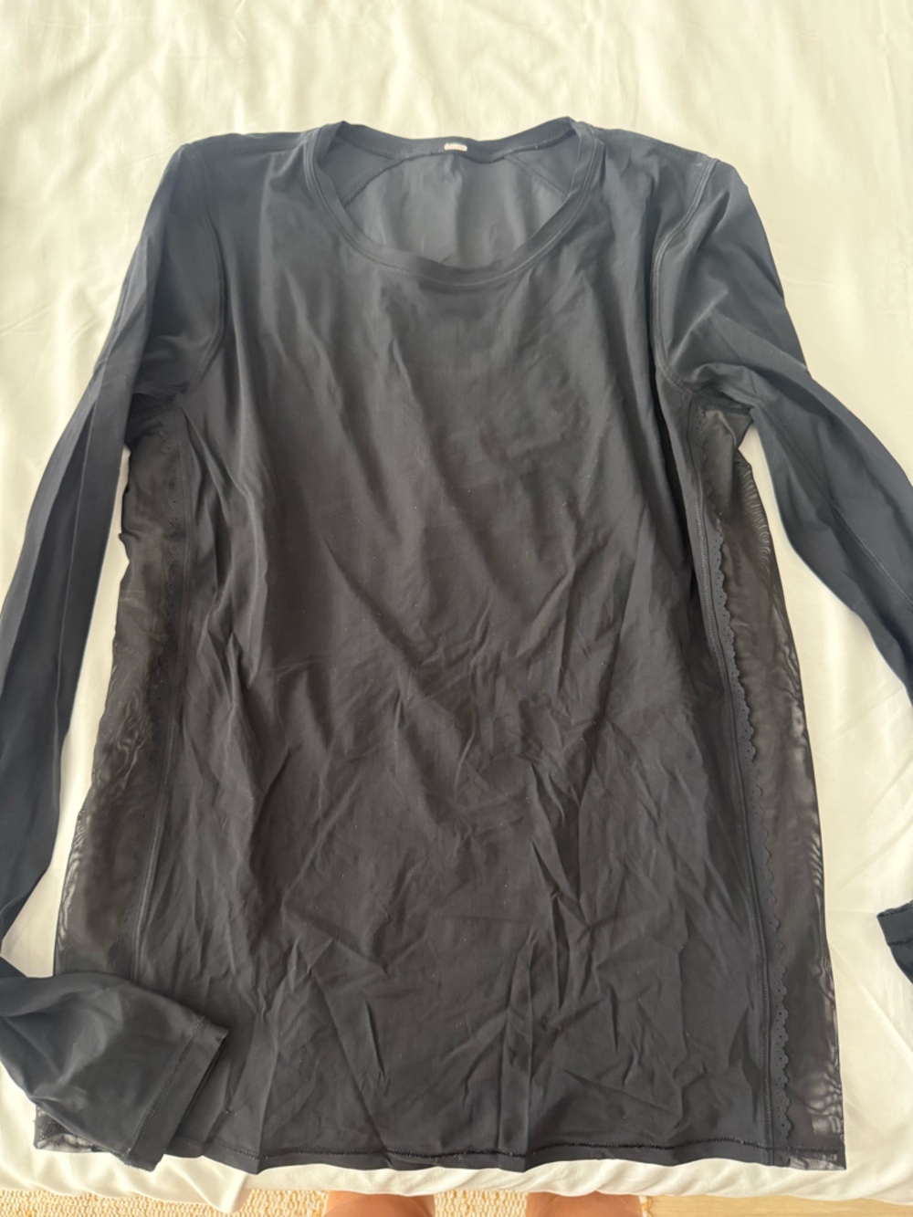 lululemon athletica Black Long Sleeve Tee